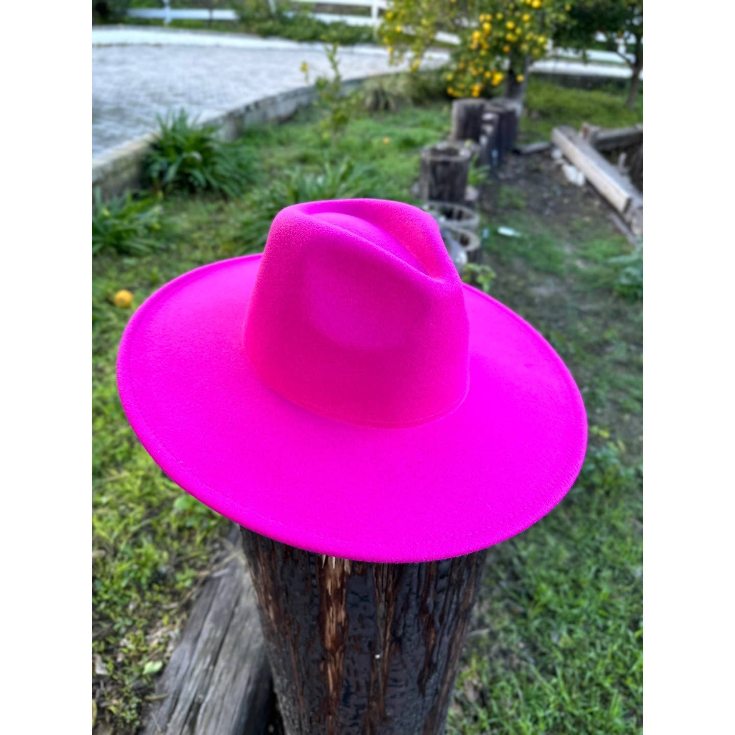 Classic Wide Brim Felt Hat