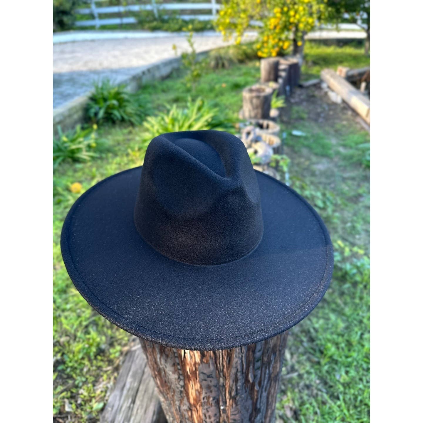 Classic Wide Brim Felt Hat