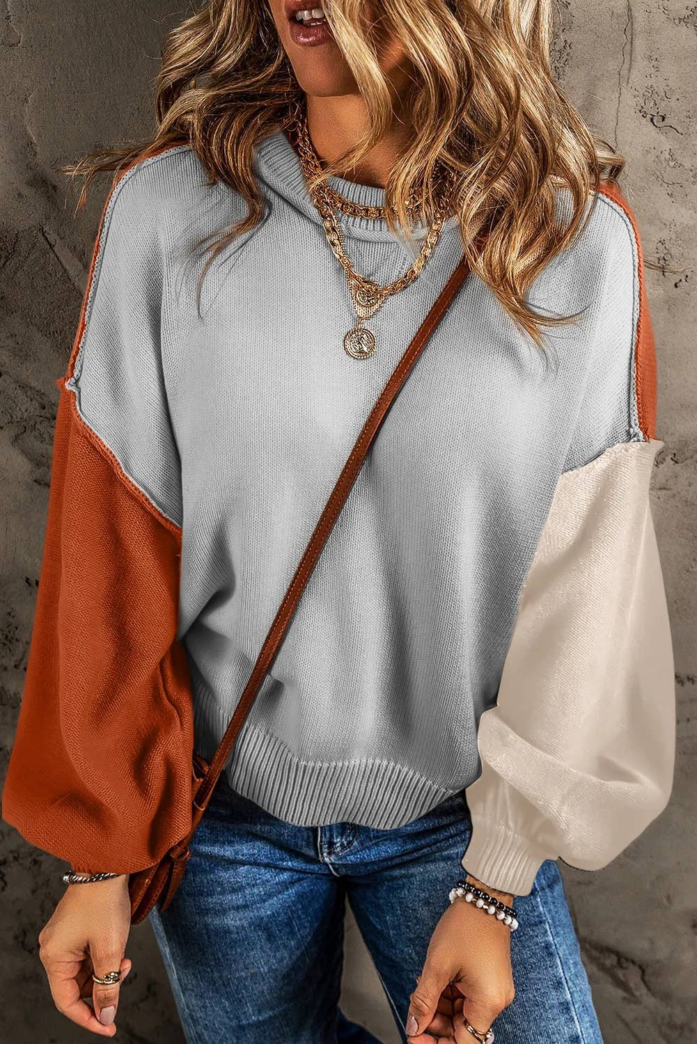 Color block Sweater