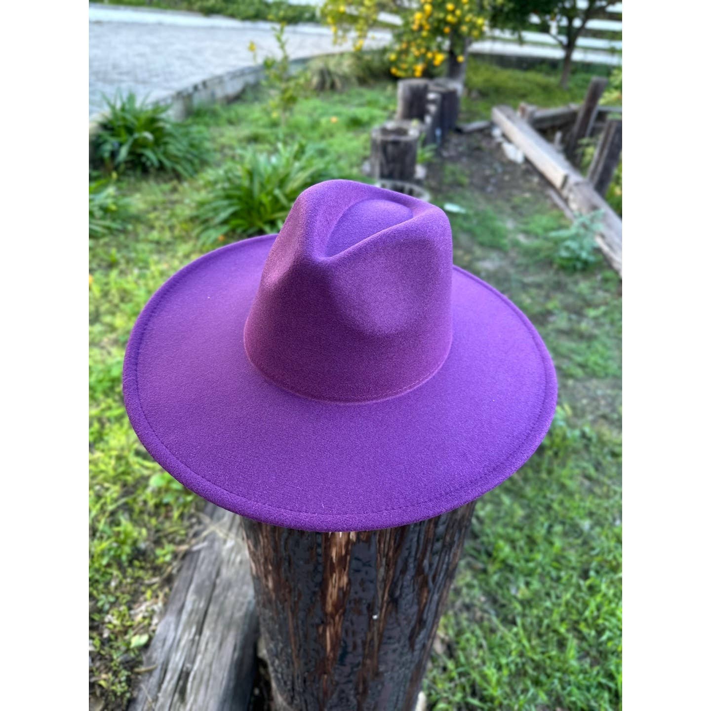 Classic Wide Brim Felt Hat