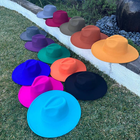 Classic Wide Brim Felt Hat