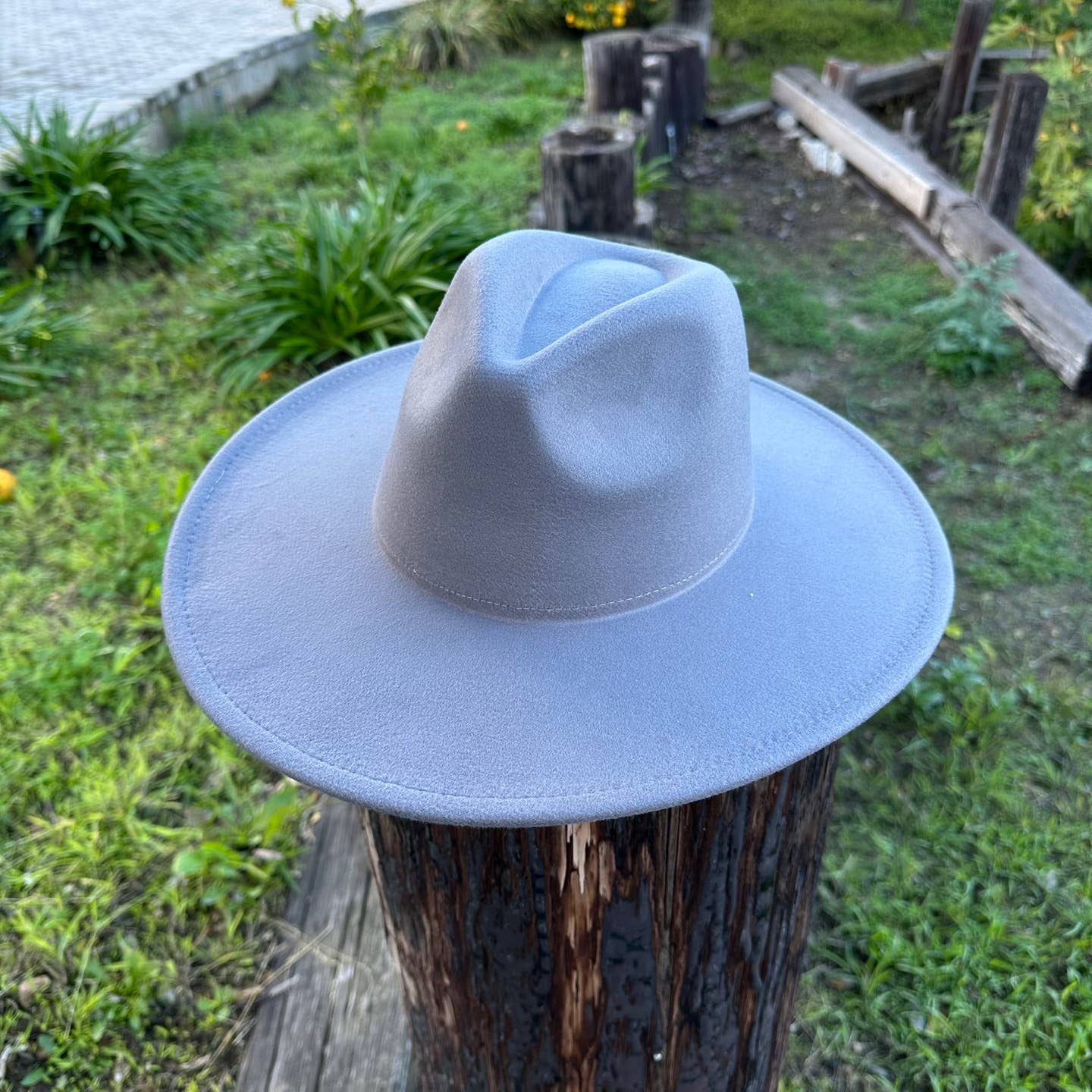 Classic Wide Brim Felt Hat