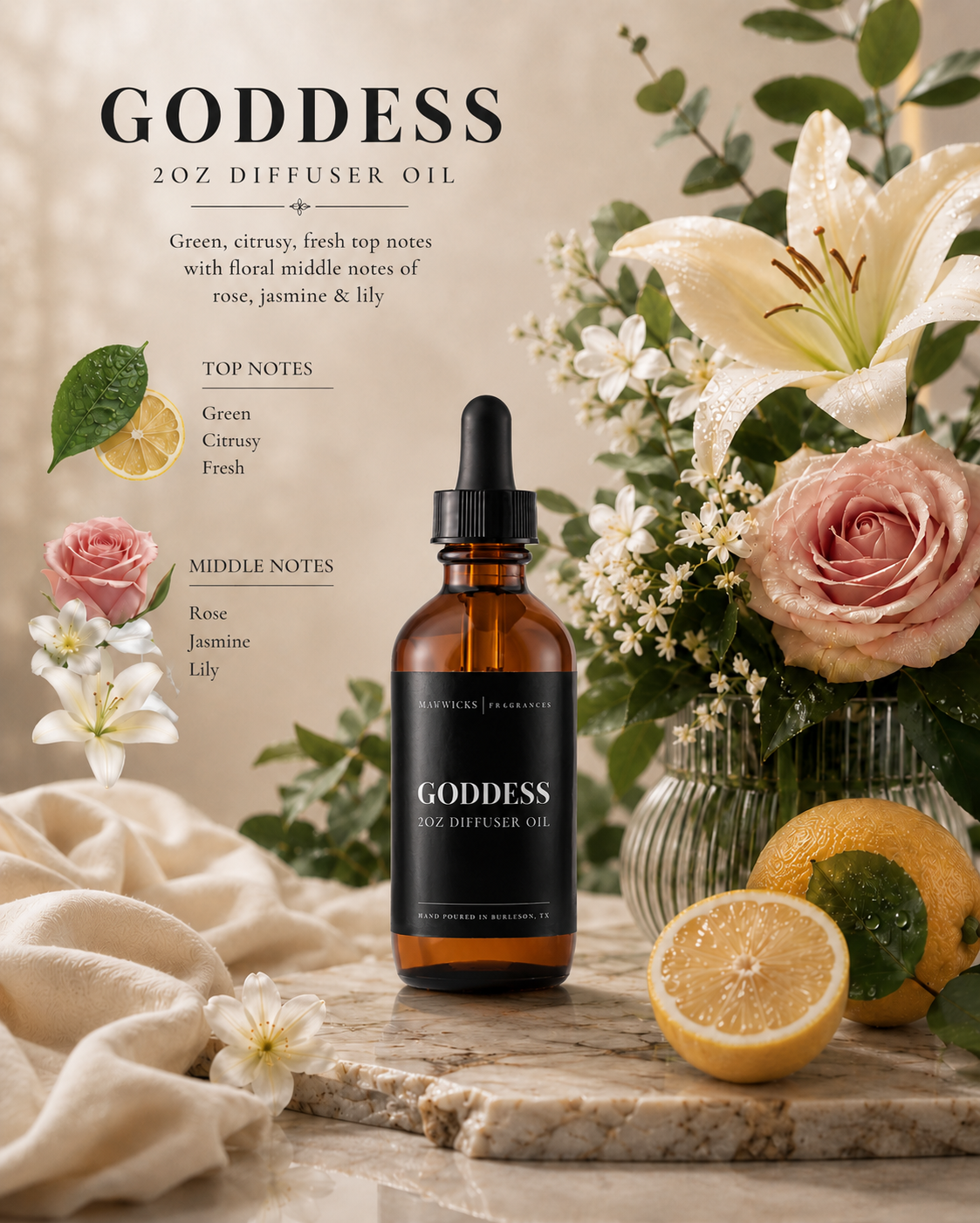 Scented Diffuser Oil