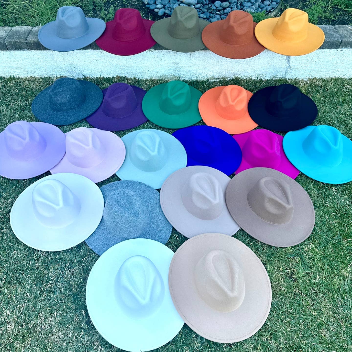 Classic Wide Brim Felt Hat