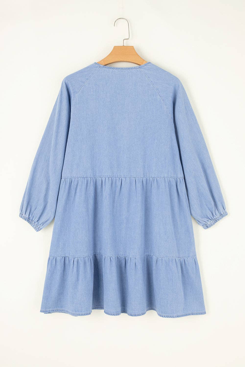 Denim Puff Sleeve dress