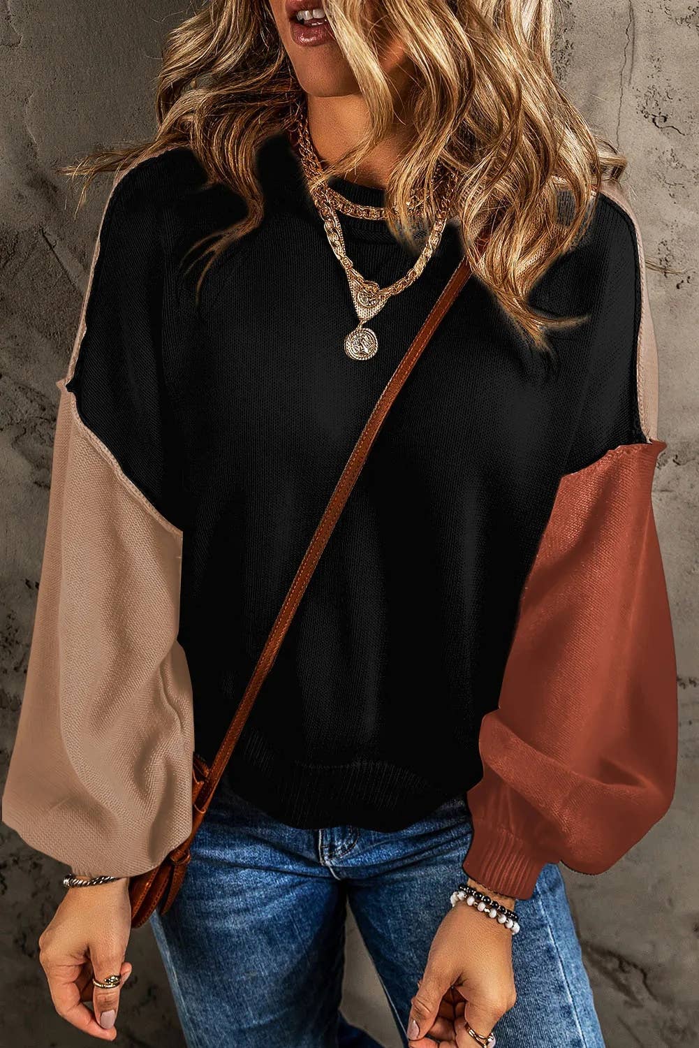 Color block Sweater