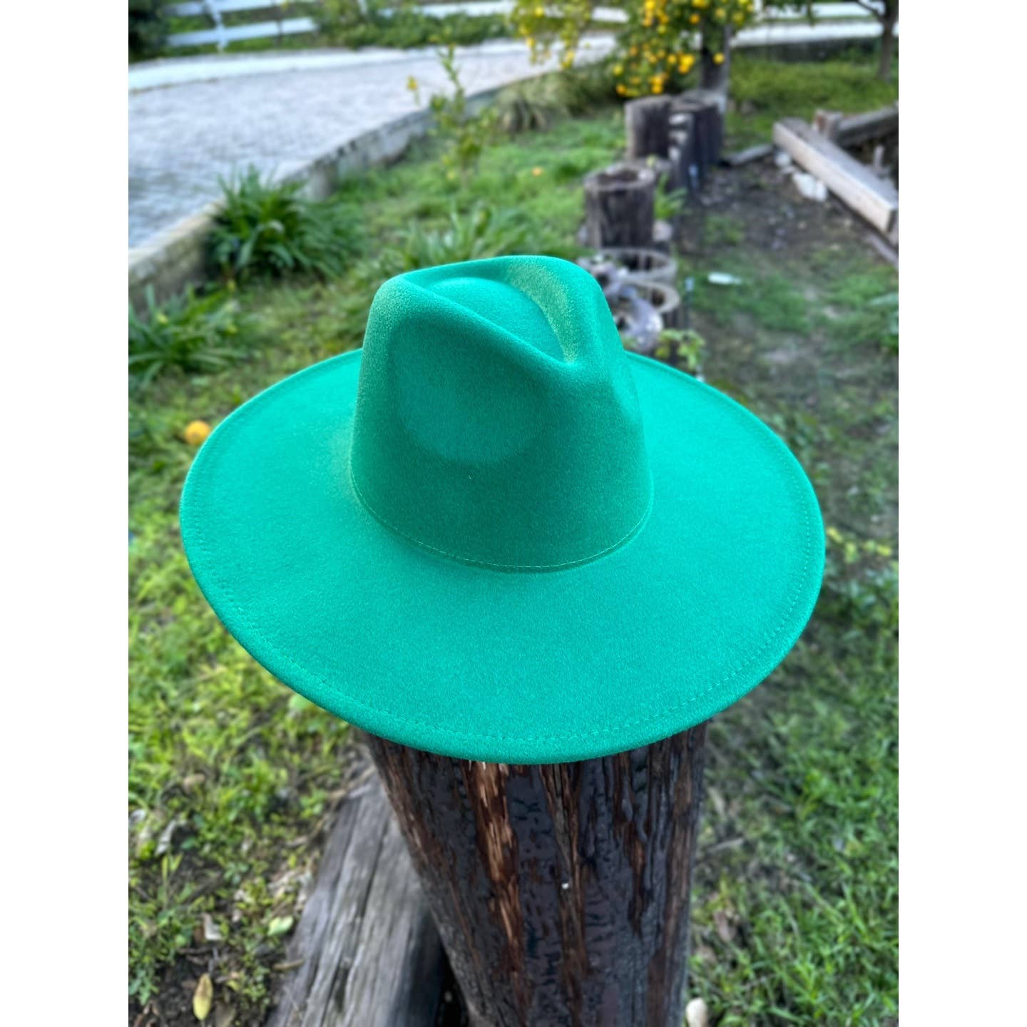 Classic Wide Brim Felt Hat