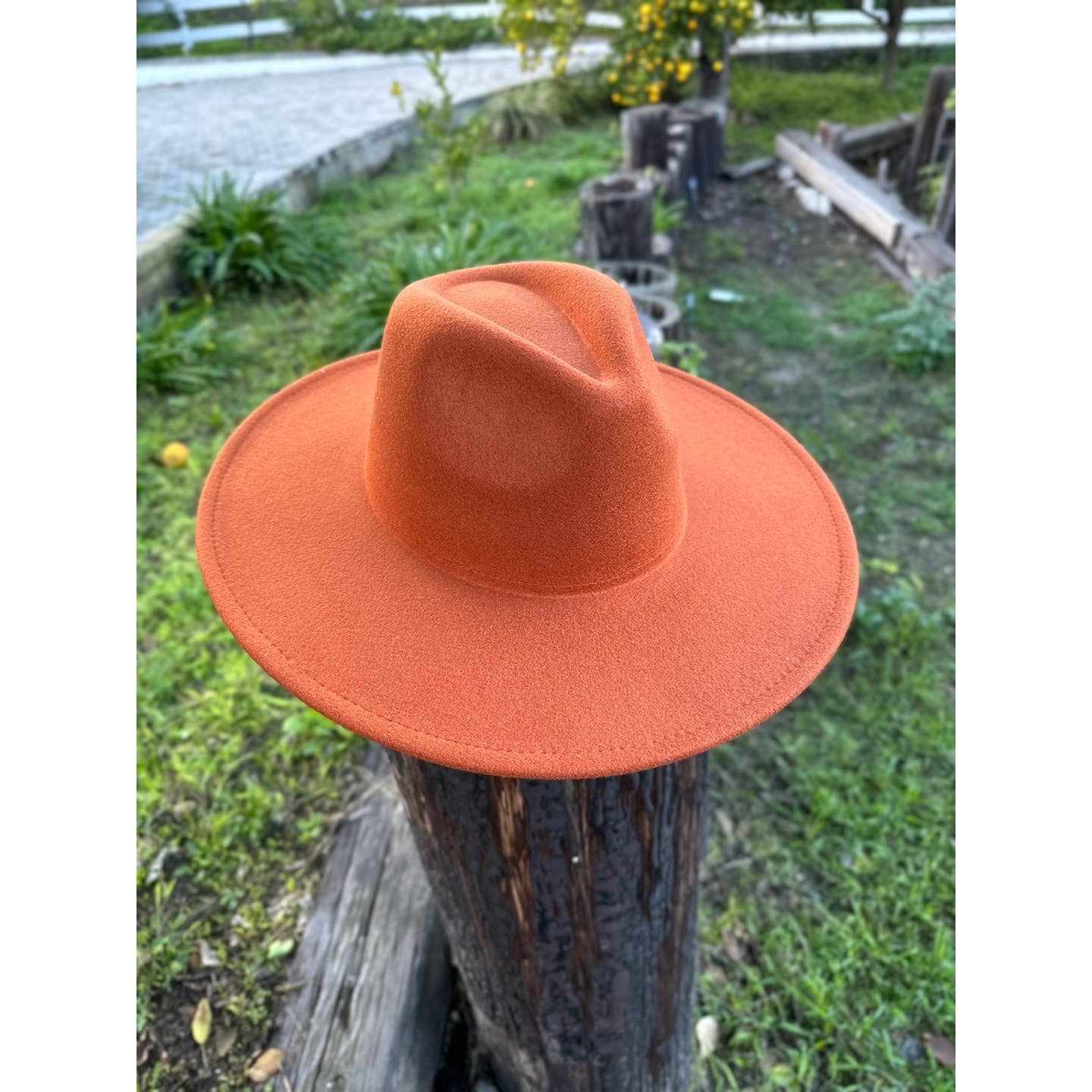Classic Wide Brim Felt Hat