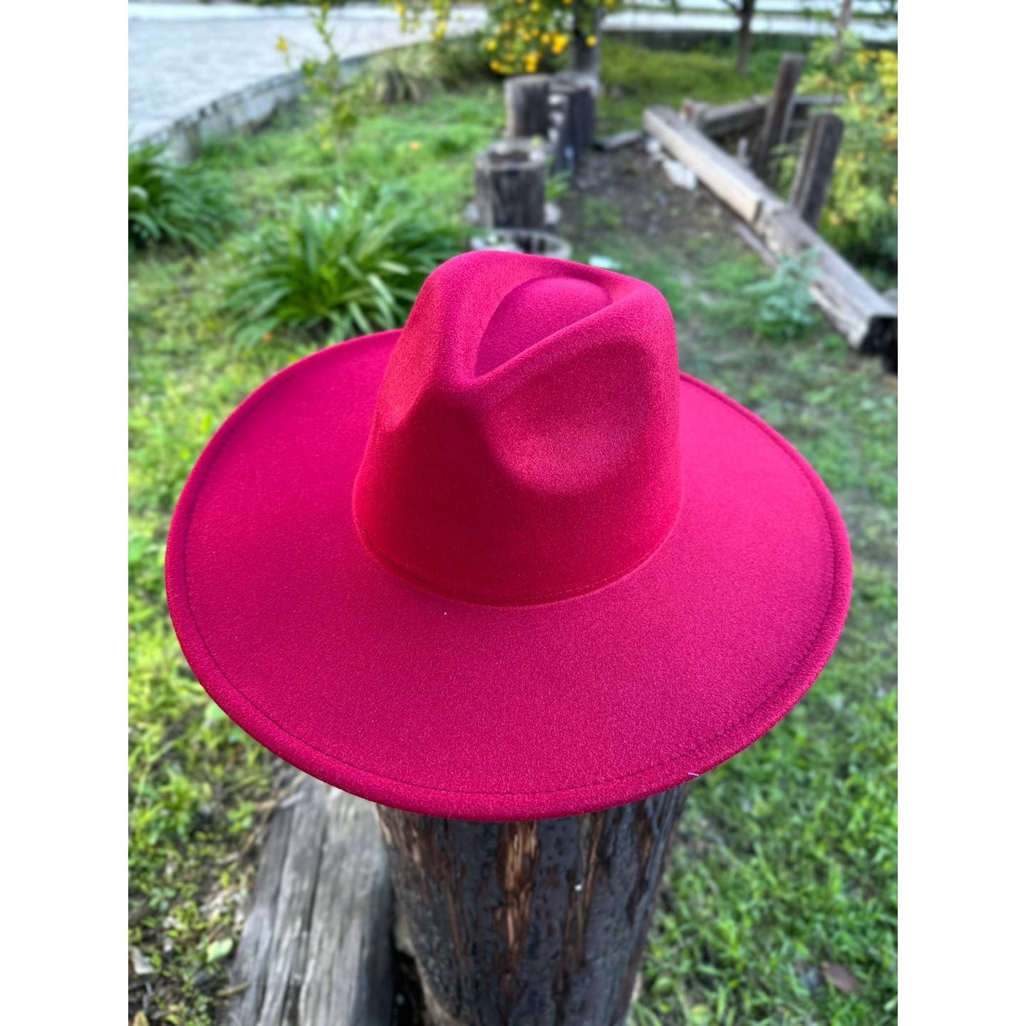 Classic Wide Brim Felt Hat