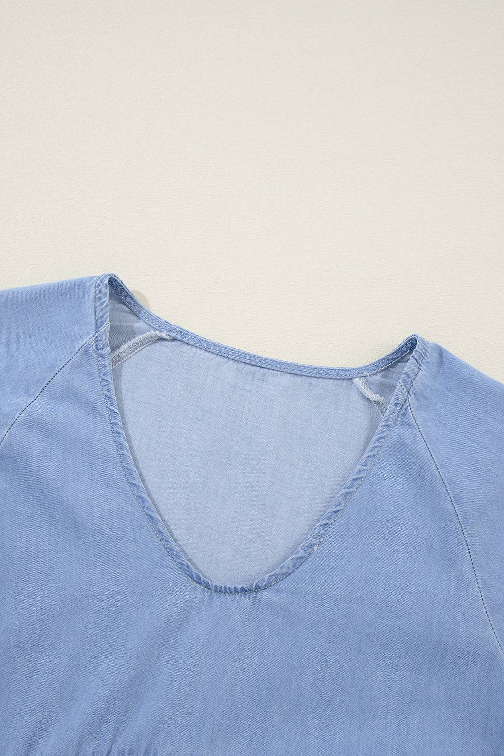 Denim Puff Sleeve dress