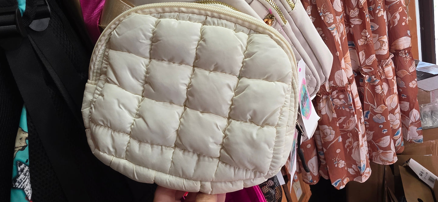 Boho puff bags
