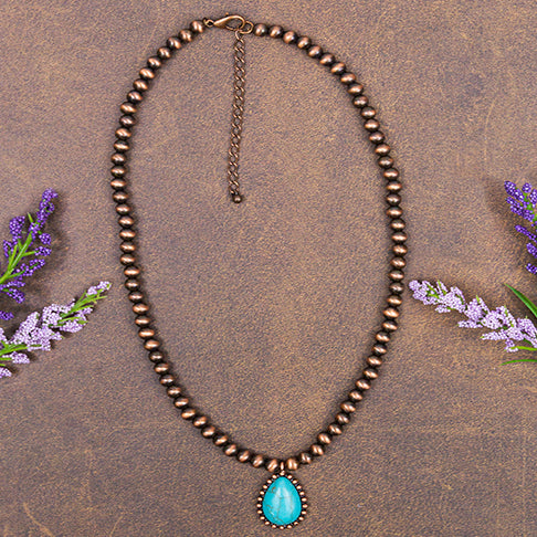 Squash blossom necklace