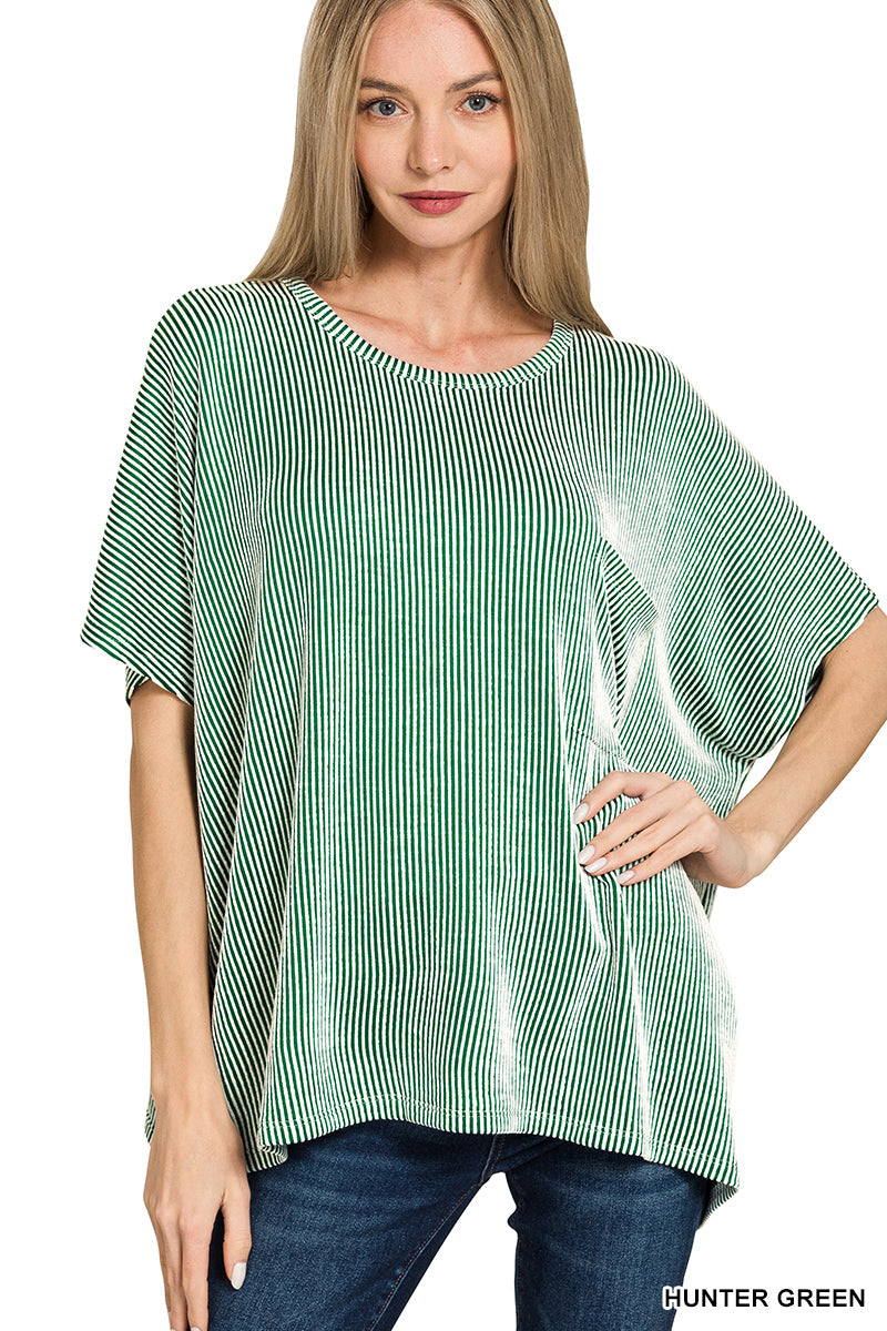 Zenana striped top